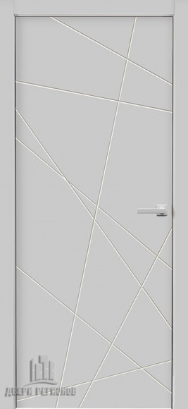 Межкомнатная дверь Эмаль белая (RAL 9003) Стокгольм