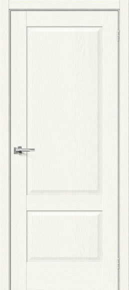 Межкомнатная дверь экошпон White Wood Прима-12