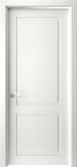 Межкомнатная дверь Эмаль белая (RAL 9003) Каролина