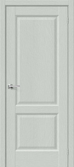 Межкомнатная дверь экошпон Grey Wood Неоклассик-32