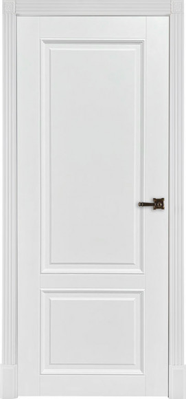 Межкомнатная дверь Эмаль белая (RAL 9003) Классик 4