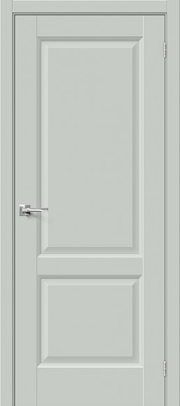 Межкомнатная дверь эмалит Grey Matt Неоклассик-32