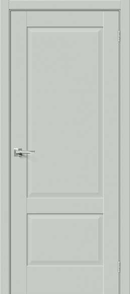 Межкомнатная дверь эмалит Grey Matt Прима-12