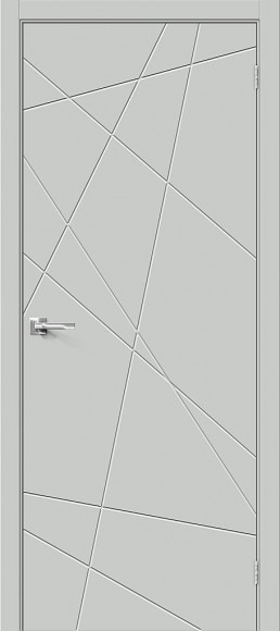 Межкомнатная дверь винил Grey Pro Граффити-5