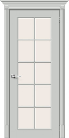 Межкомнатная дверь эмаль Grace Скинни-11.1 стекло Magic Fog