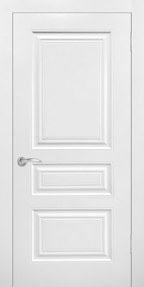 Межкомнатная дверь эмаль Белый Роял 3