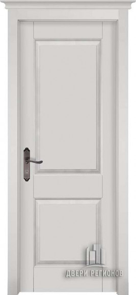 Межкомнатная дверь массив ольхи Эмаль белая Элегия