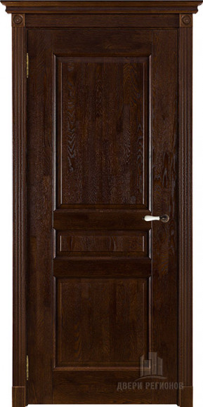 Межкомнатная дверь массив дуба Античный орех Виктория