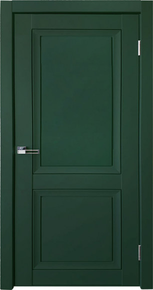 Межкомнатная дверь экошпон Barhat Green 1