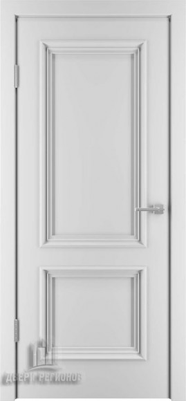 Межкомнатная дверь шпон RAL 9003 Бергамо-4