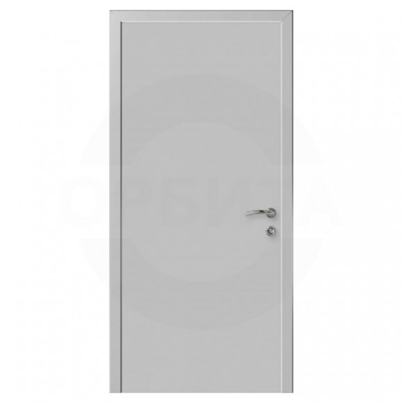 Пластиковая дверь Светло-серый RAL 7035 Капель